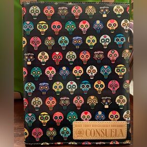 NEW CONSUELA Skulls Notebook cover